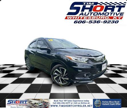 Crystal Black Pearl 2019 Honda HR-V Sport