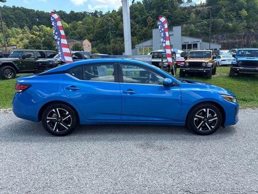 Electric Blue Metallic 2025 Nissan Sentra SV