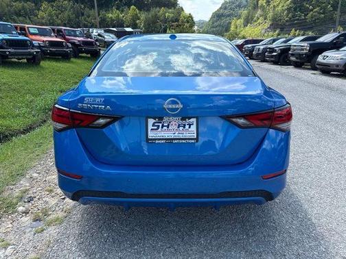 Electric Blue Metallic 2025 Nissan Sentra SV