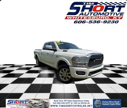 Pearl White 2019 RAM 2500 Limited