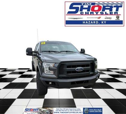 Gray 2015 Ford F-150 Lariat