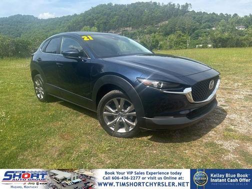 Deep Crystal Blue Mica 2021 Mazda CX-30 Preferred