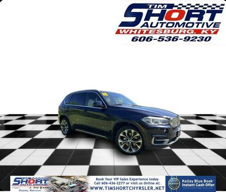 Blue 2018 BMW X5 xDrive35i