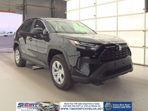 Midnight Black Metallic 2025 Toyota RAV4 LE