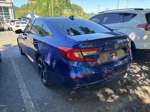 Blue 2018 Honda Accord Sport