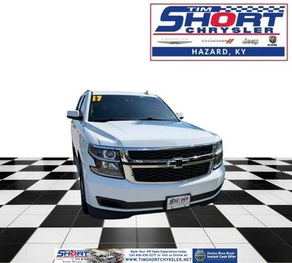 Summit White 2017 Chevrolet Tahoe LT