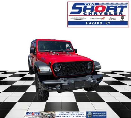 Firecracker Red Clearcoat 2025 Jeep Wrangler 4xe Sport