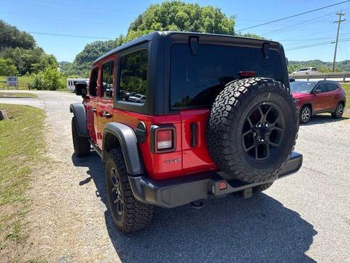 Firecracker Red Clearcoat 2025 Jeep Wrangler 4xe Sport