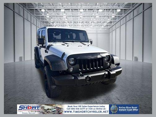 Bright White Clearcoat 2017 Jeep Wrangler Unlimited Sport