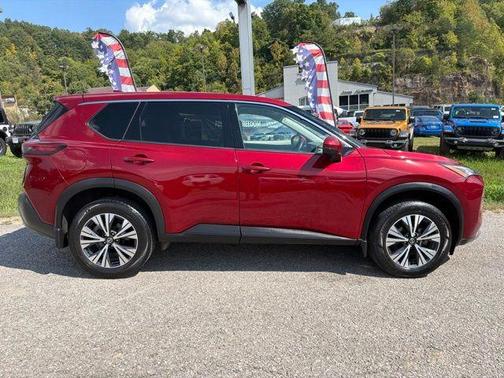 Scarlet Ember Tintcoat 2021 Nissan Rogue SV
