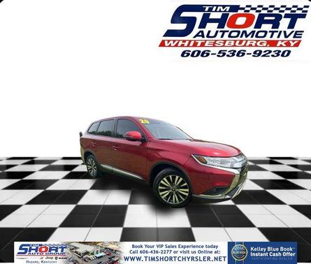 Red 2020 Mitsubishi Outlander