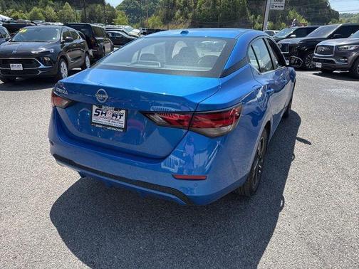 Electric Blue Metallic 2025 Nissan Sentra SV