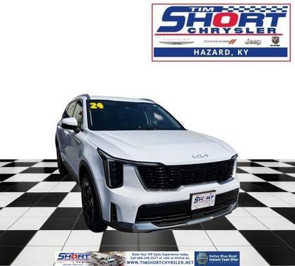 Glacial White Pearl 2024 Kia Sorento S