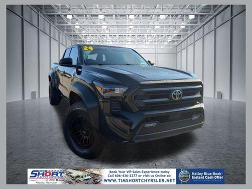 Black 2024 Toyota Tacoma SR5