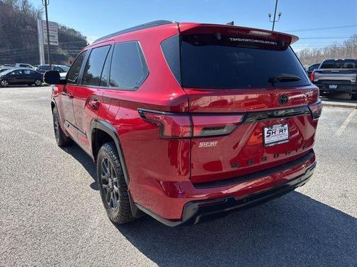 Red 2024 Toyota Sequoia