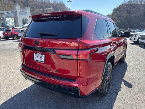 Red 2024 Toyota Sequoia