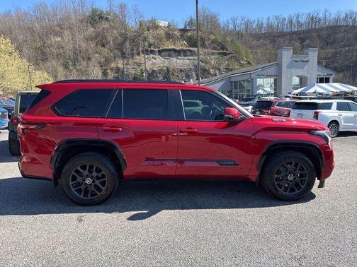 Red 2024 Toyota Sequoia