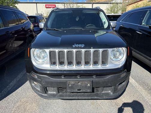 Black 2017 Jeep Renegade Limited