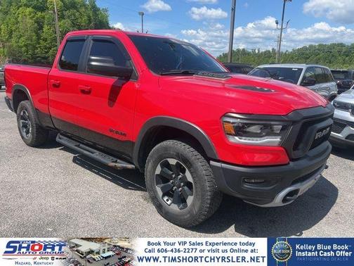 Flame Red Clearcoat 2019 RAM 1500 Rebel