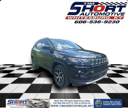 Diamond Black 2025 Jeep Compass Limited