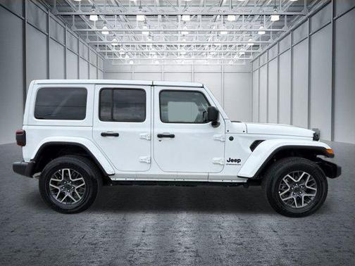 Bright White Clearcoat 2026 Jeep Wrangler Sahara