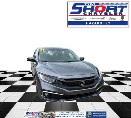 Gray 2021 Honda Civic EX
