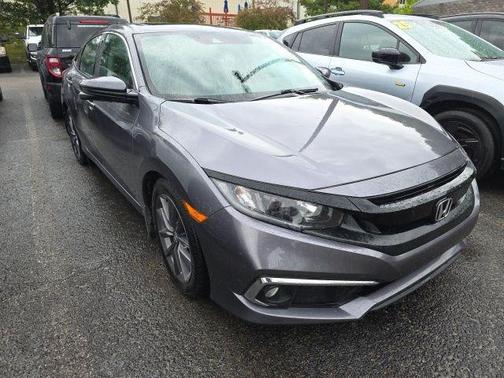 Gray 2021 Honda Civic EX