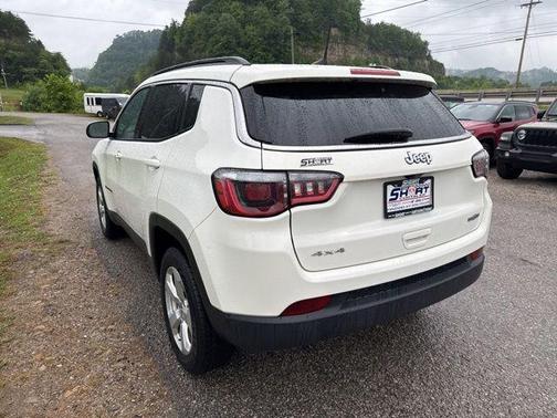 White Clearcoat 2019 Jeep Compass Latitude