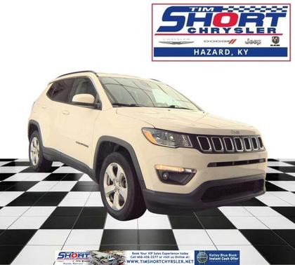 White Clearcoat 2019 Jeep Compass Latitude