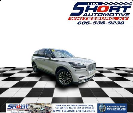 Ceramic White 2021 Lincoln Aviator Reserve RWD