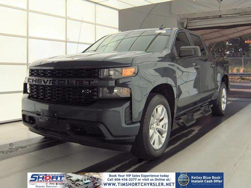 Shadow Gray Metallic 2021 Chevrolet Silverado 1500 Custom