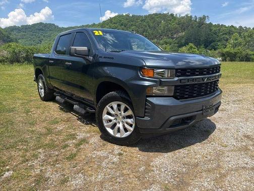 Shadow Gray Metallic 2021 Chevrolet Silverado 1500 Custom