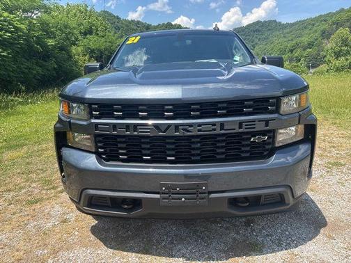 Shadow Gray Metallic 2021 Chevrolet Silverado 1500 Custom