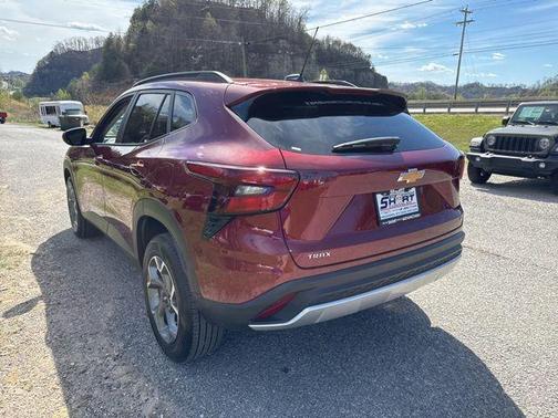 Crimson Metallic 2025 Chevrolet Trax LT