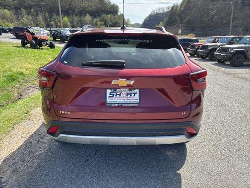 Crimson Metallic 2025 Chevrolet Trax LT