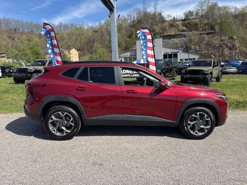 Crimson Metallic 2025 Chevrolet Trax LT