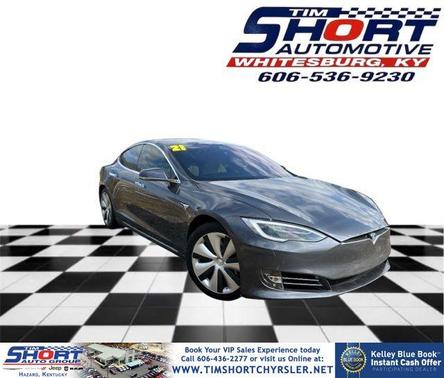 Gray 2021 Tesla Model S Long Range