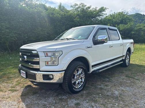 White Platinum Clearcoat Metallic 2016 Ford F-150 Lariat