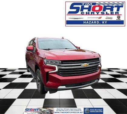 Cherry Red Tintcoat 2021 Chevrolet Tahoe LT