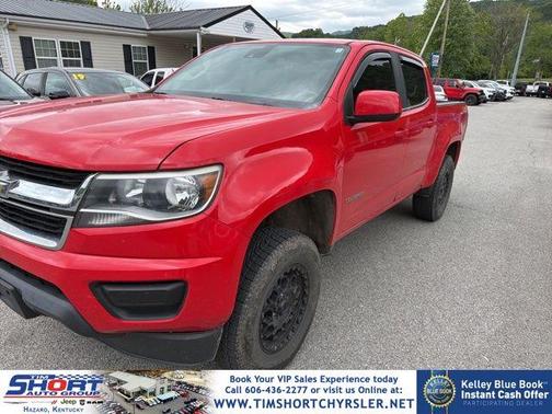 Red 2018 Chevrolet Colorado LT