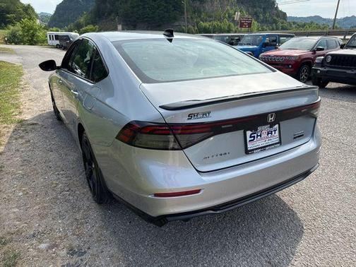 Solar Silver Metallic 2024 Honda Accord Hybrid Sport-L