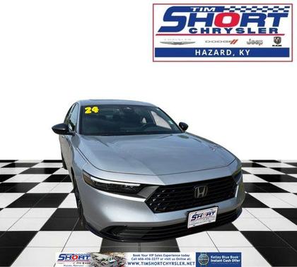 Solar Silver Metallic 2024 Honda Accord Hybrid Sport-L