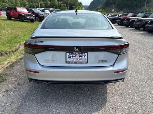 Solar Silver Metallic 2024 Honda Accord Hybrid Sport-L