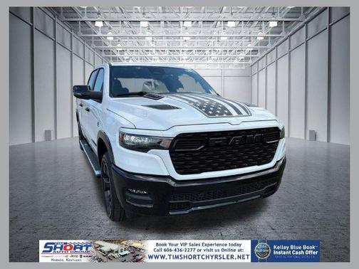 Bright White Clearcoat 2026 RAM 1500 Big Horn/Lone Star