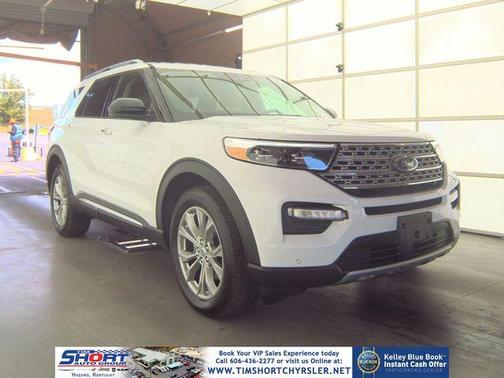 Oxford White 2023 Ford Explorer Limited