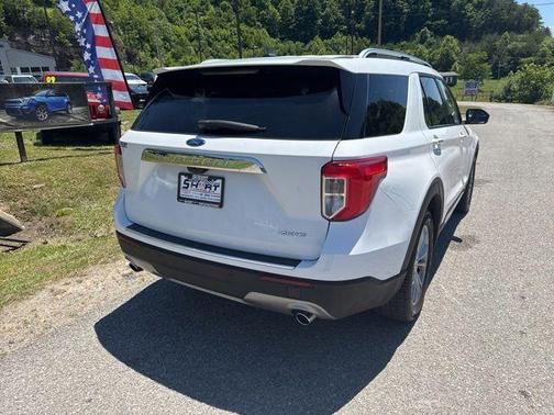 Oxford White 2023 Ford Explorer Limited