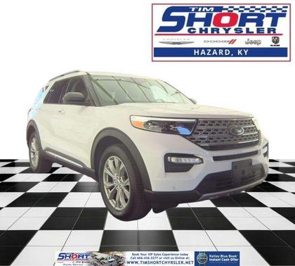 Oxford White 2023 Ford Explorer Limited