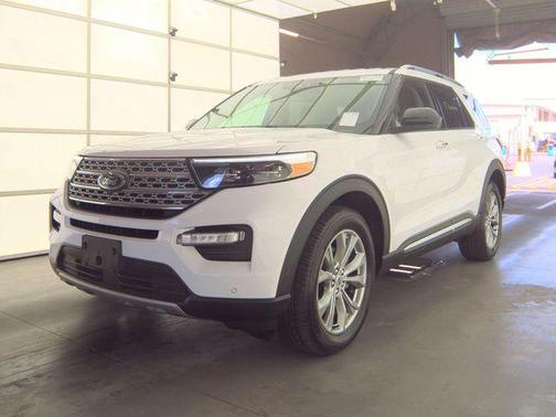 Oxford White 2023 Ford Explorer Limited