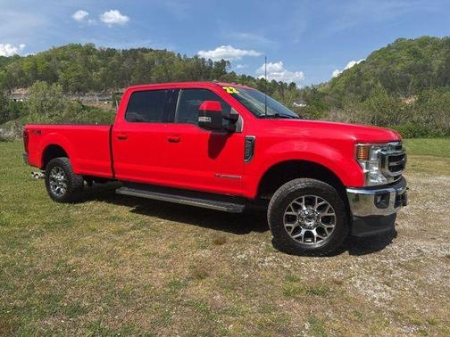 Race Red 2022 Ford F-250 Lariat