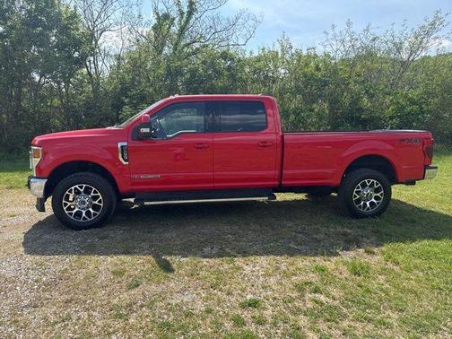 Race Red 2022 Ford F-250 Lariat